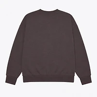 Sweat-shirt unisexe Peace Collective marron chiné New York Yankees, oversize et épais