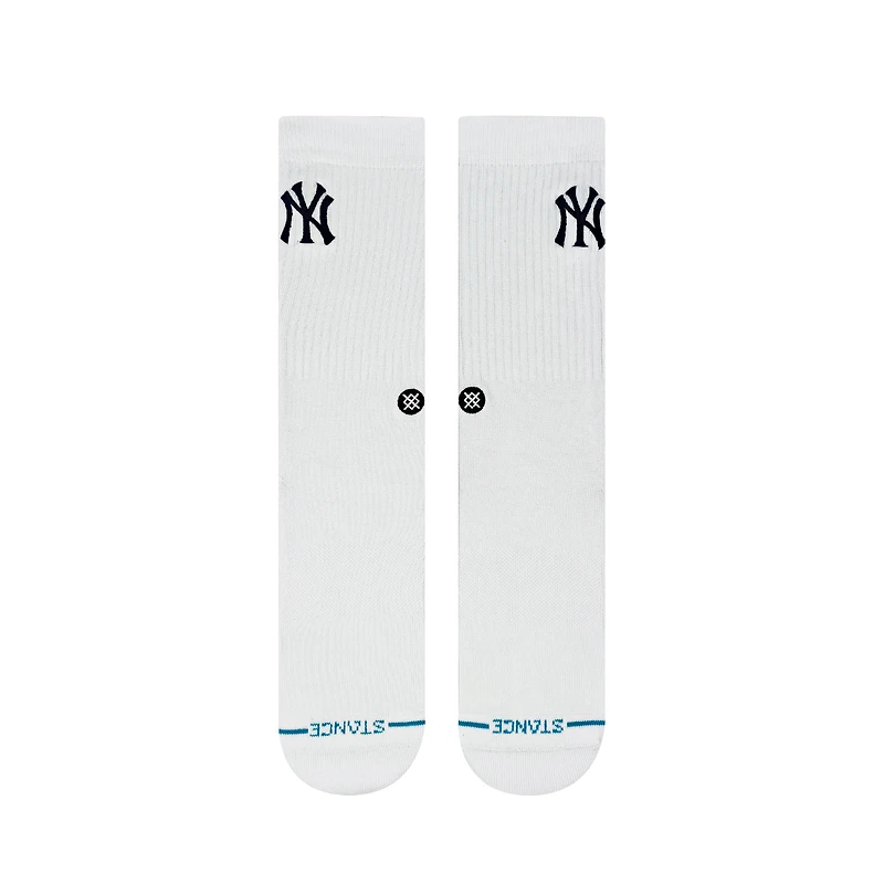 Chaussettes unisexes Stance New York Yankees à écusson tricotées mi-mollet