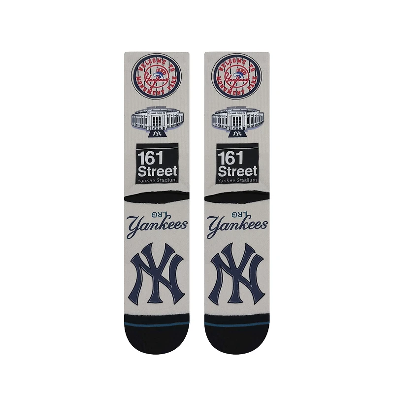 Chaussettes unisexes Stance New York Yankees Local Crew