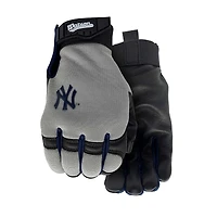 Unisex Watson Gloves Gray New York Yankees High Performance Adults