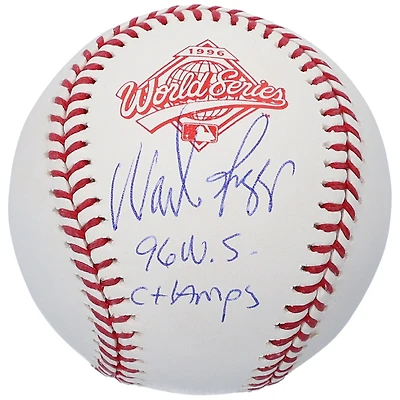 Wade Boggs New York Yankees Autographed 1996 World Series Baseball with "96 W.S. Champs" Inscription