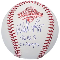 Wade Boggs New York Yankees Autographed 1996 World Series Baseball with "96 W.S. Champs" Inscription