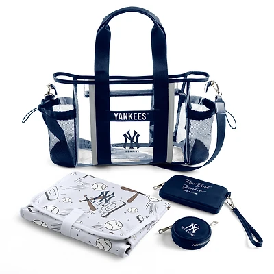 WEAR by Erin Andrews New York Yankees Clear Stadium Baby Bag