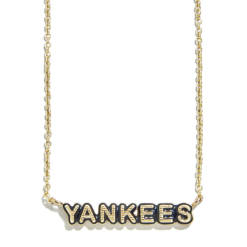 WEAR by Erin Andrews  New York Yankees Delicate Enamel Necklace