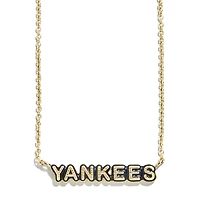 WEAR by Erin Andrews  New York Yankees Delicate Enamel Necklace