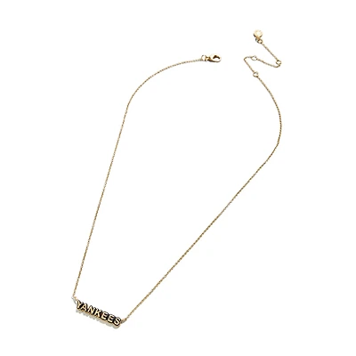 WEAR by Erin Andrews  New York Yankees Delicate Enamel Necklace