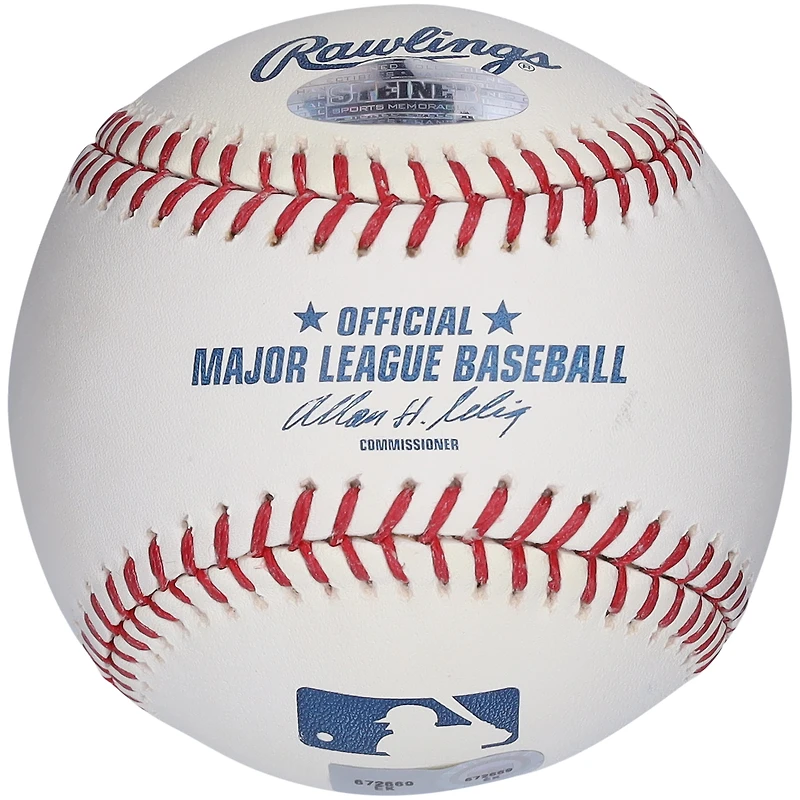 Ballon de baseball autographié par Whitey Ford, Ron Guidry et Gerrit Cole des Yankees de New York