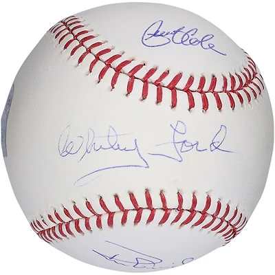 Ballon de baseball autographié par Whitey Ford, Ron Guidry et Gerrit Cole des Yankees de New York