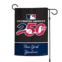 WinCraft New York Yankees 12" x 18" Double-Sided America 250 Garden Flag