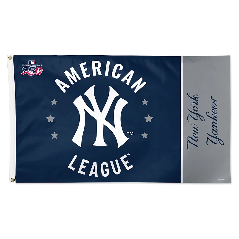 WinCraft New York Yankees 3' x 5' One-Sided America 250 Deluxe Flag