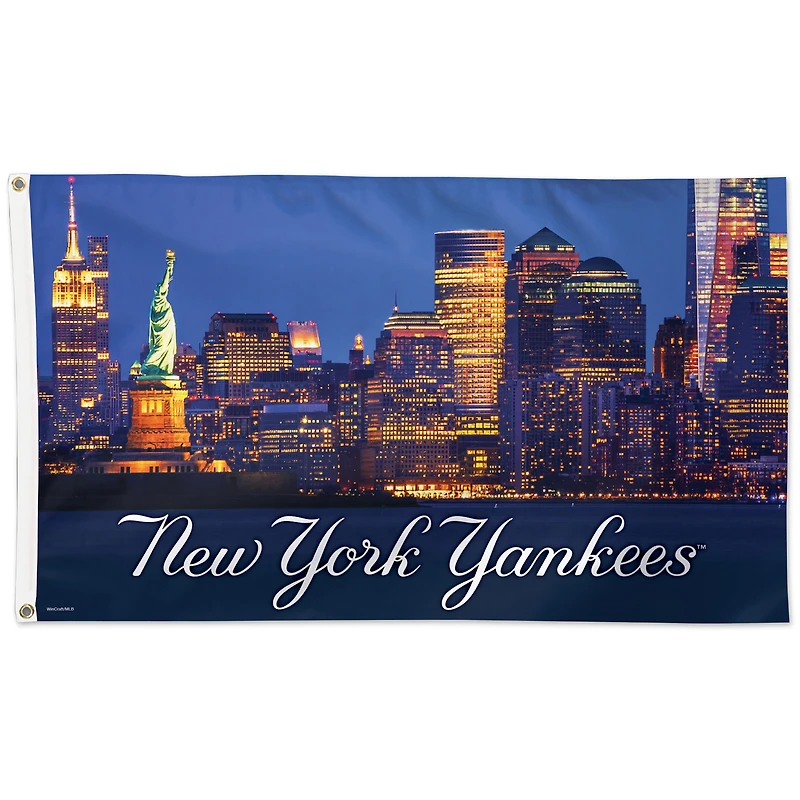 WinCraft New York Yankees 3' x 5' Drapeau unilatéral Skyline