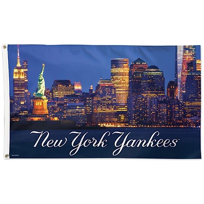 WinCraft New York Yankees 3' x 5' Drapeau unilatéral Skyline