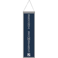 WinCraft New York Yankees 8" x 32" Bannière en laine avec slogan