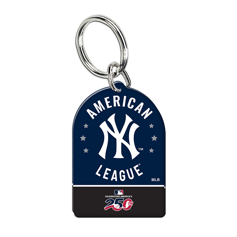 WinCraft New York Yankees America 250 Premium Acrylic Key Ring