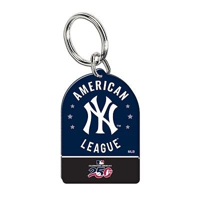 WinCraft New York Yankees America 250 Premium Acrylic Key Ring