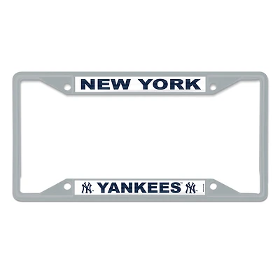 Cadre de plaque d'immatriculation en métal WinCraft New York Yankees