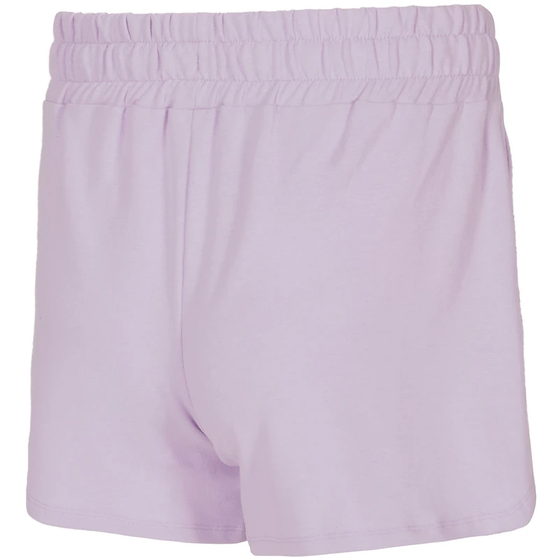 Ensemble haut à manches longues et short Elevation Tri-Blend Sport Lavande New York Yankees pour femme