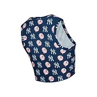 Ensemble débardeur et jupe-short en tricot bleu marine New York Yankees de Concepts Sport pour femme