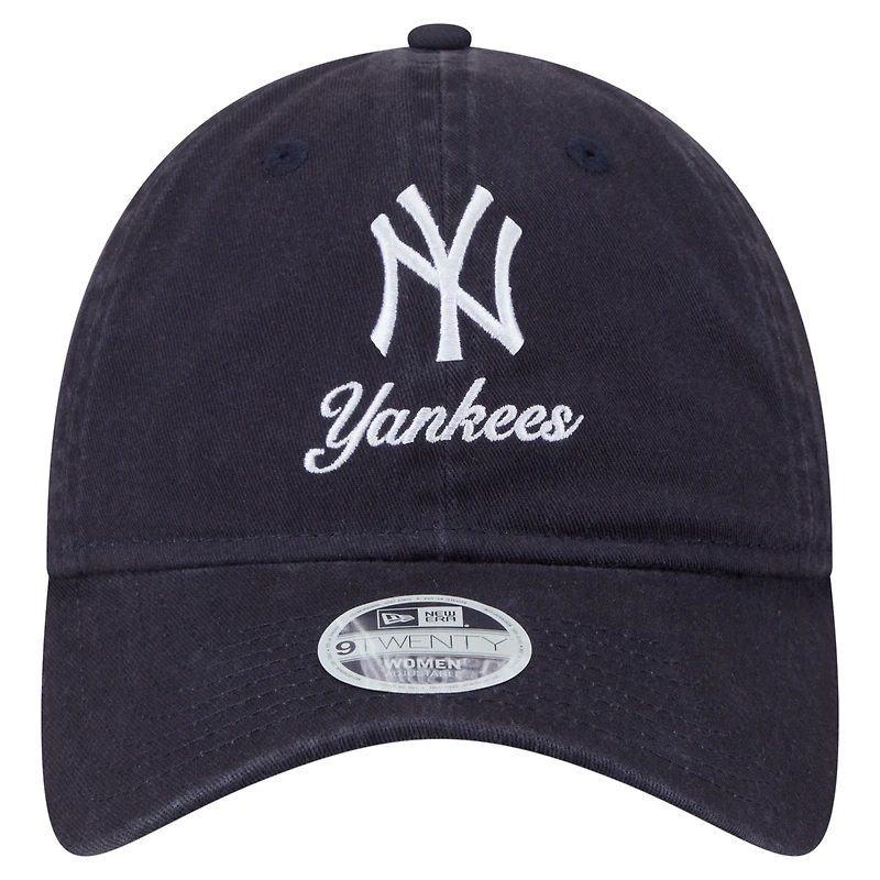 V107988 Yankee MLB NWE 2025 Équipe Preppy féminine 9twenty HATLAD 60604368 #26