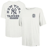 Women's '47 Natural New York Yankees Back Canyon Sadie T-Shirt