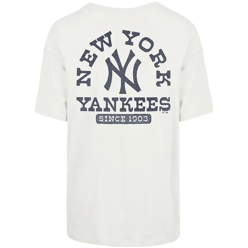 T-shirt Sadie Back Canyon des Yankees de New York pour femme, modèle 47 Natural