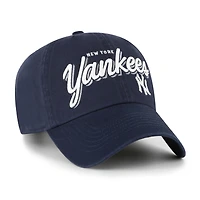 Casquette ajustable Ariana Clean Up bleu marine 47 des Yankees de New York pour femme