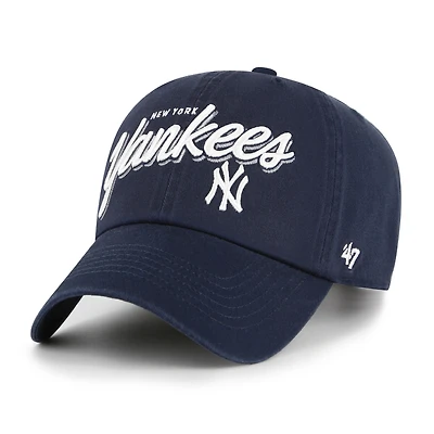 Casquette ajustable Ariana Clean Up bleu marine 47 des Yankees de New York pour femme