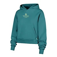 Sweat à capuche Anderson Foundation « 47 Teal New York Yankees Contemporary Basics » pour femme