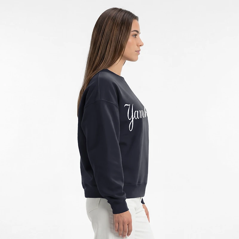Women's Champion  Athletic Navy New York Yankees All-Star Sweatshirt