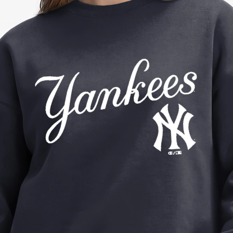 Women's Champion  Athletic Navy New York Yankees All-Star Sweatshirt