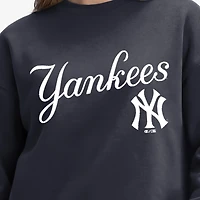 Women's Champion  Athletic Navy New York Yankees All-Star Sweatshirt