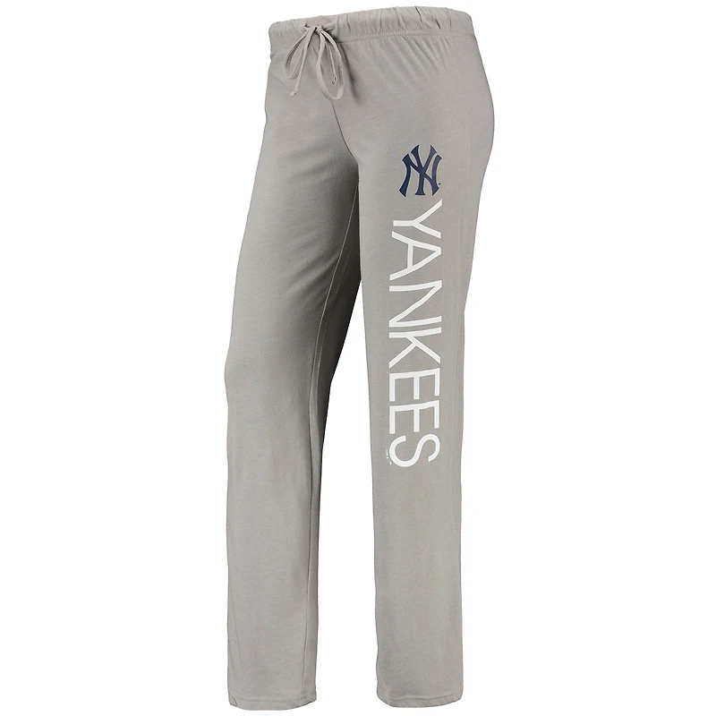 Concepts Sport Gris/Marine New York Yankees Meter Muscle Débardeur et pantalon Ensemble de nuit