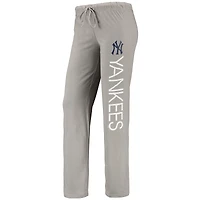 Concepts Sport Gris/Marine New York Yankees Meter Muscle Débardeur et pantalon Ensemble de nuit
