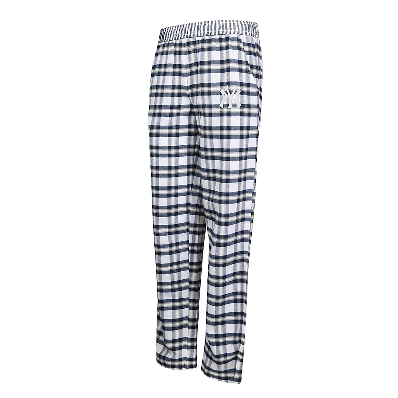 Women's Concepts Sport Navy/Gray New York Yankees Sienna Flannel Sleep Pants