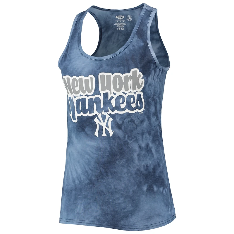 Concepts Sport - Ensemble débardeur et short à dos nageur New York Yankees Billboard pour femme, bleu marine