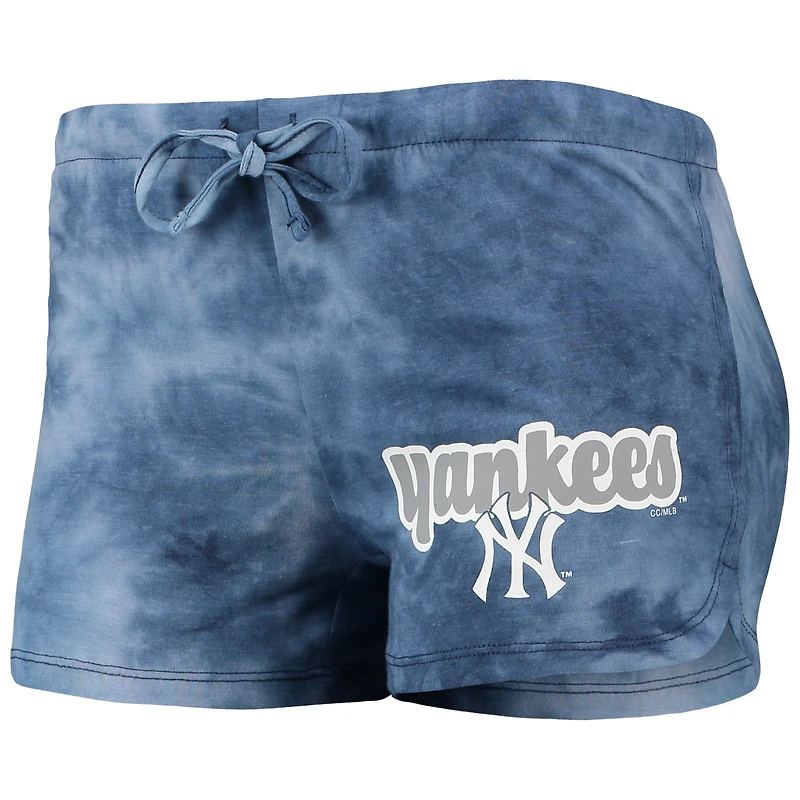 Concepts Sport - Ensemble débardeur et short à dos nageur New York Yankees Billboard pour femme, bleu marine