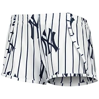 Concepts Sport White New York Yankees Reel Allover Print Tank Top & Shorts Sleep Set