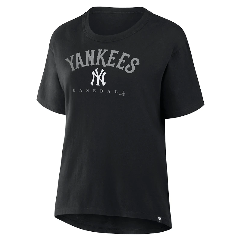 Women's Fanatics  Black New York Yankees Home Run Legacy T-Shirt