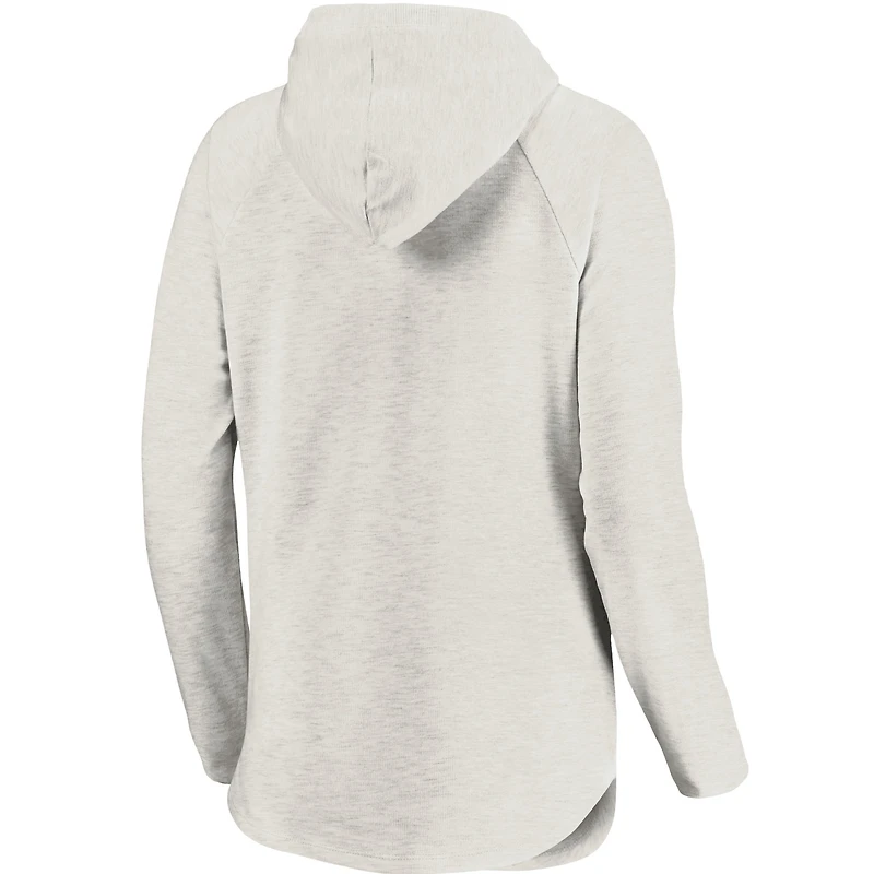 Women's Fanatics Cream New York Yankees Game Lead Pullover Hoodie