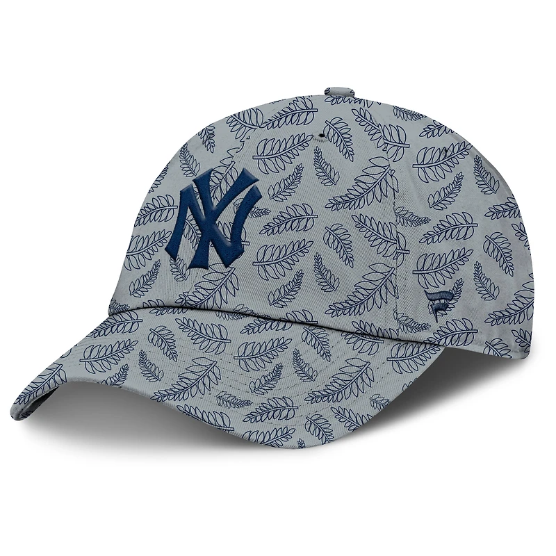 Casquette ajustable Cooperstown Collection New York Yankees grise Fanatics pour femme