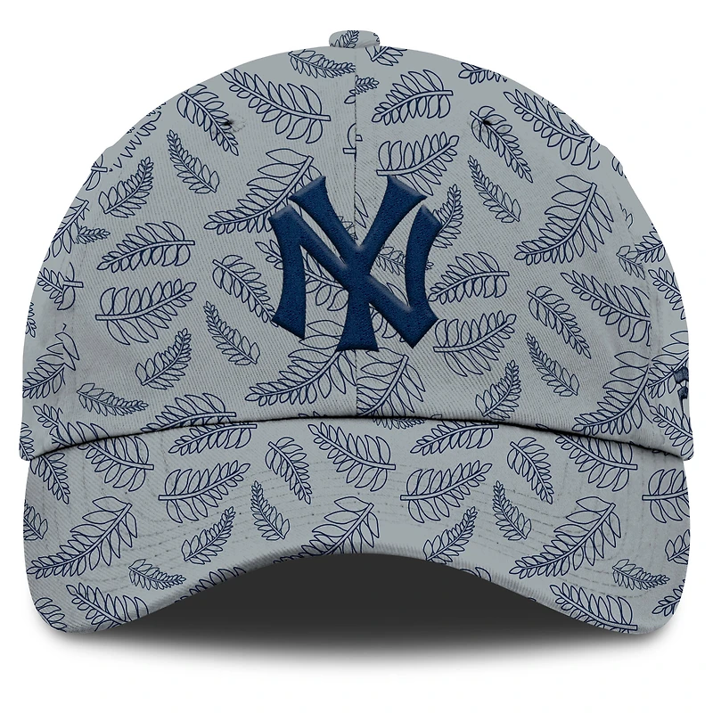 Casquette ajustable Cooperstown Collection New York Yankees grise Fanatics pour femme