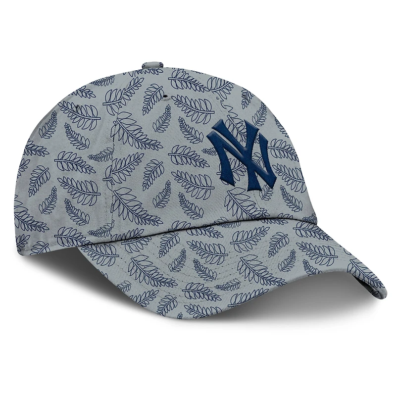 Casquette ajustable Cooperstown Collection New York Yankees grise Fanatics pour femme