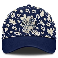 Chapeau ajustable Fanatics bleu marine New York Yankees Blossom pour femme