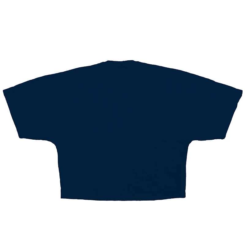 T-shirt court Fanatics bleu marine pour femme