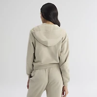 Women's Fanatics Sepia Tint New York Yankees Iconic Terry Full-Zip Hoodie
