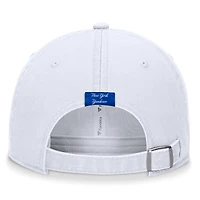 Casquette ajustable ton sur ton Homer Fanatics pour femmes, blanche, New York Yankees