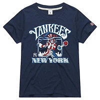 Women's Homage x Grateful Dead  Navy New York Yankees Americana Tri-Blend T-Shirt