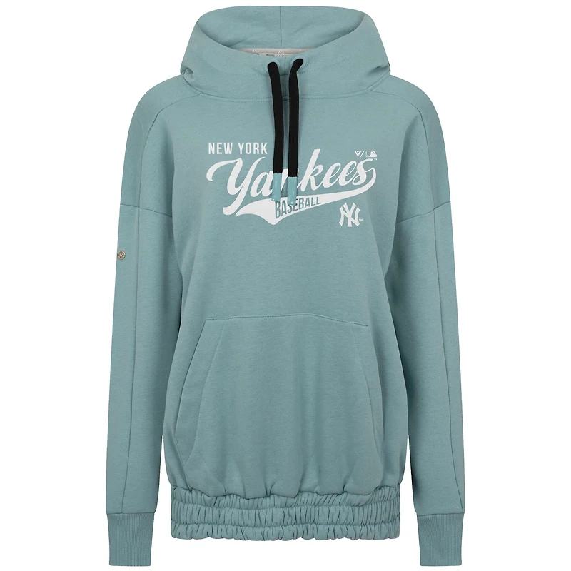 Sweat à capuche bleu pour femme Levelwear New York Yankees Waterfall Glide
