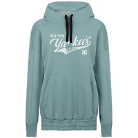 Sweat à capuche bleu pour femme Levelwear New York Yankees Waterfall Glide
