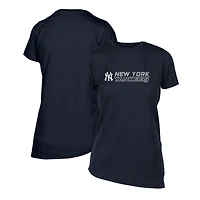Women's Levelwear  Navy New York Yankees Birch Chase T-Shirt